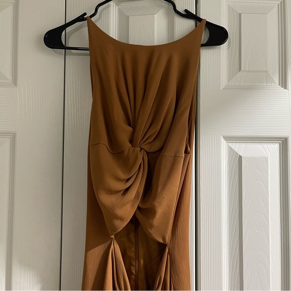 Andrea Iyamah Aminata Cutout Knot Jumpsuit - Picture 3 of 4